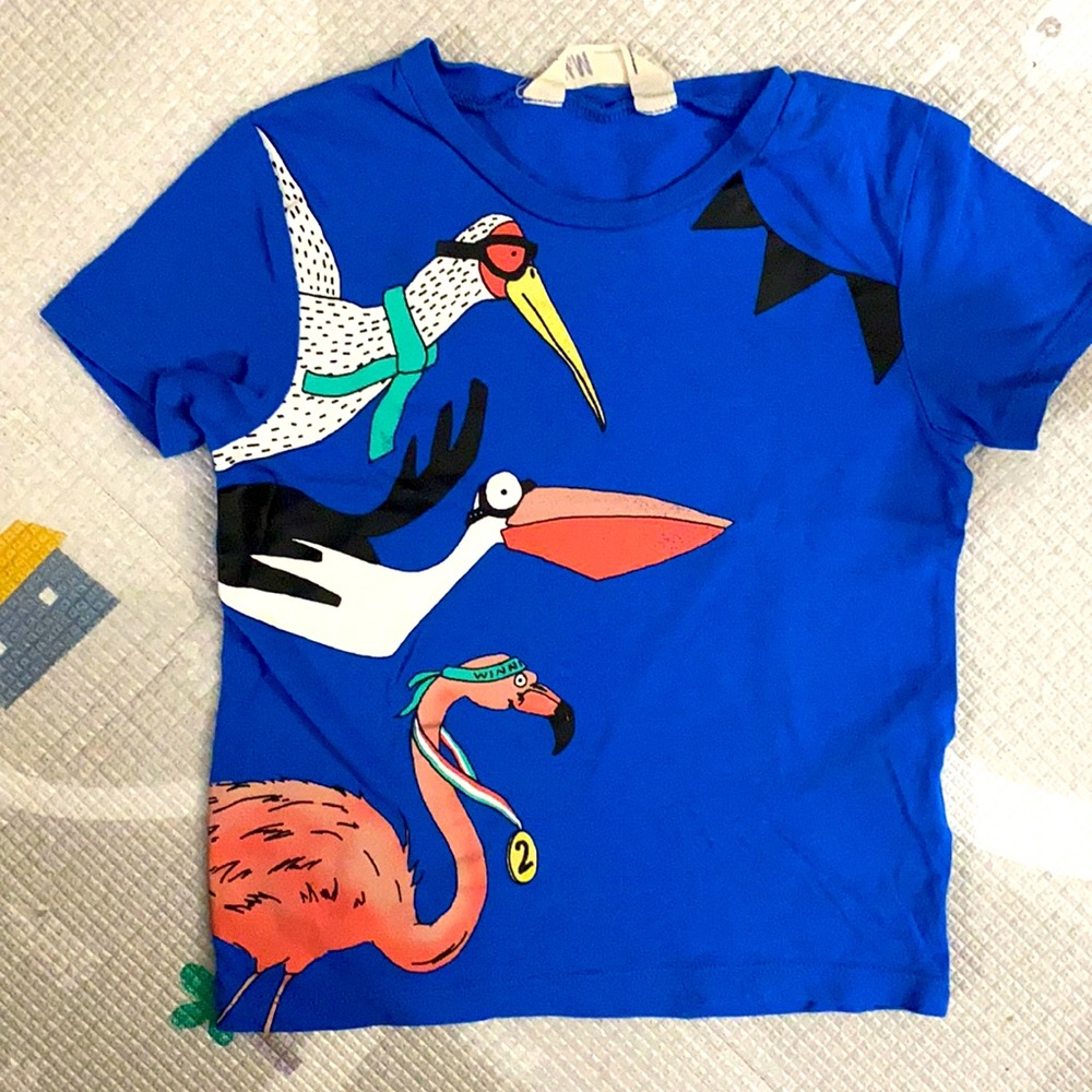 H&M boys birds tee